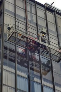 Limpeza de vidro e vedação dos vidros